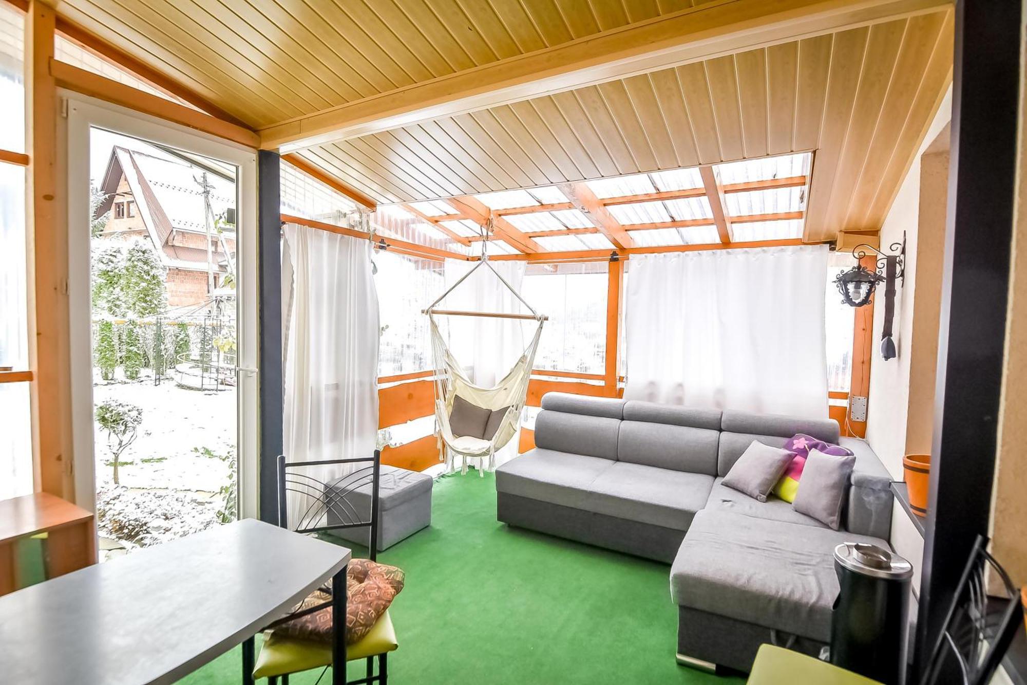 Ciukrowa Chatka Sauna & Jacuzzi Poronin Bagian luar foto