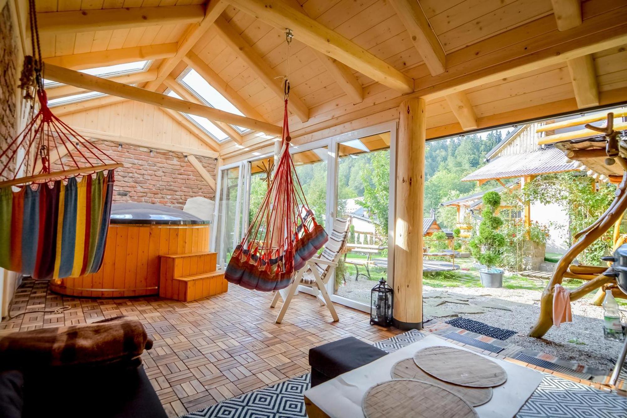 Ciukrowa Chatka Sauna & Jacuzzi Poronin Bagian luar foto