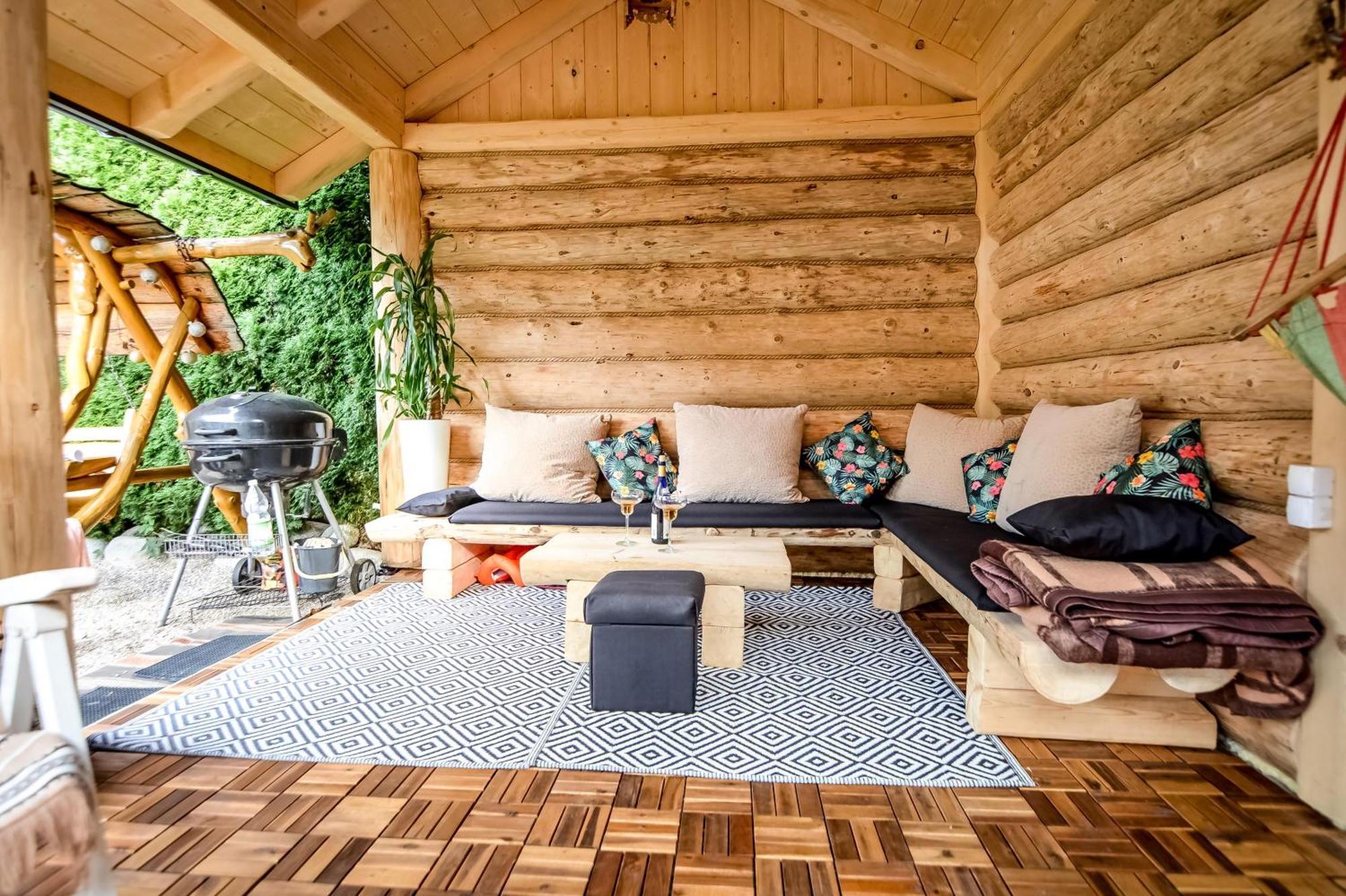 Ciukrowa Chatka Sauna & Jacuzzi Poronin Bagian luar foto