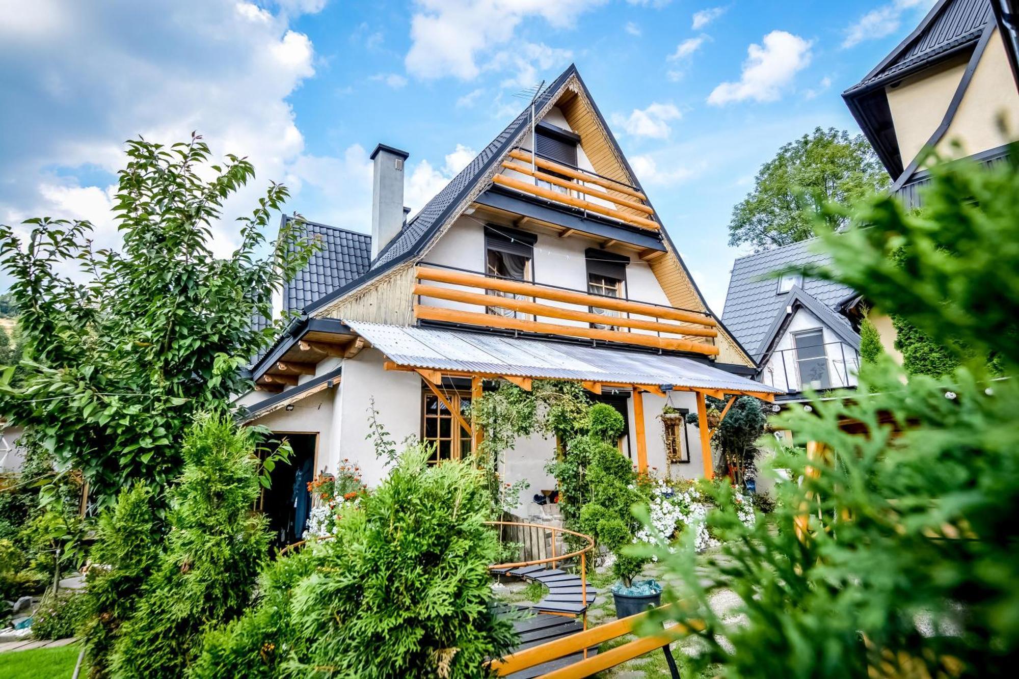 Ciukrowa Chatka Sauna & Jacuzzi Poronin Bagian luar foto
