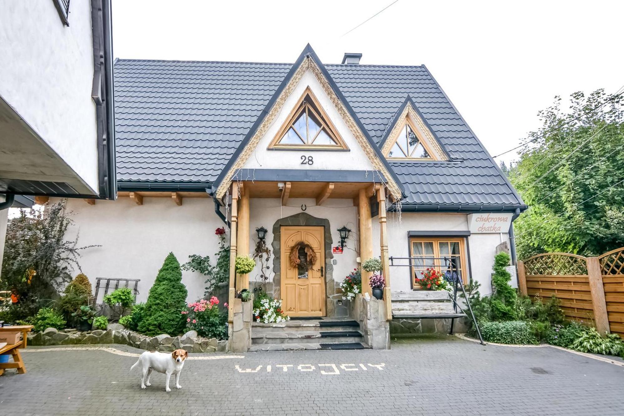 Ciukrowa Chatka Sauna & Jacuzzi Poronin Bagian luar foto